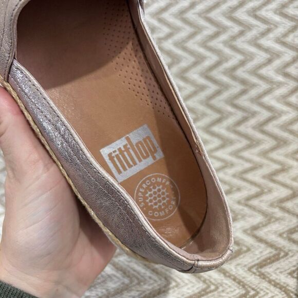 FitFlop Casa Leather Loafer Metallic Bronze - Picture 5 of 8